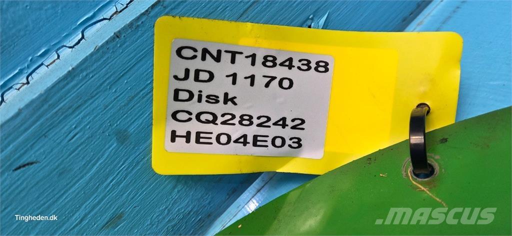 John Deere 1170 ملحقات الحصادات
