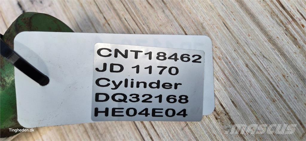 John Deere 1170 هيدروليات