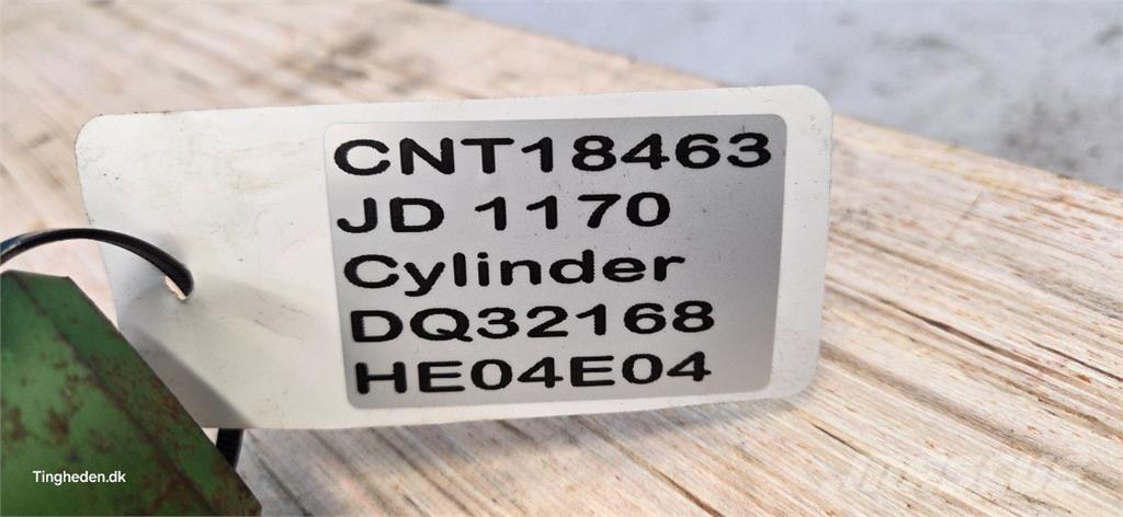 John Deere 1170 هيدروليات
