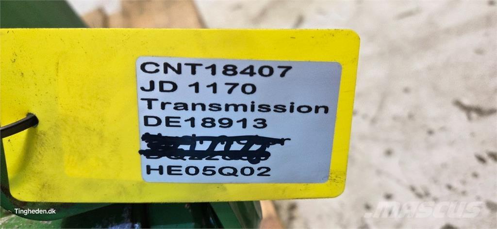John Deere 1170 أجهزة نقل
