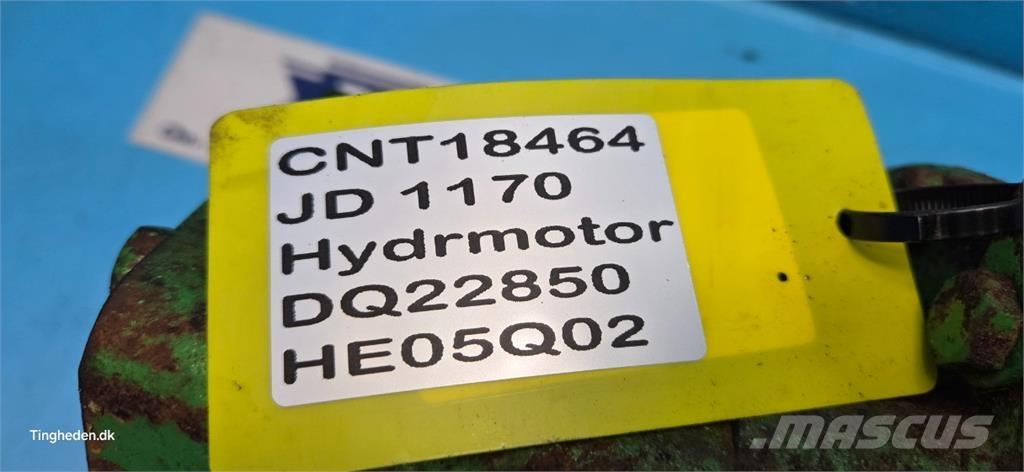 John Deere 1170 هيدروليات