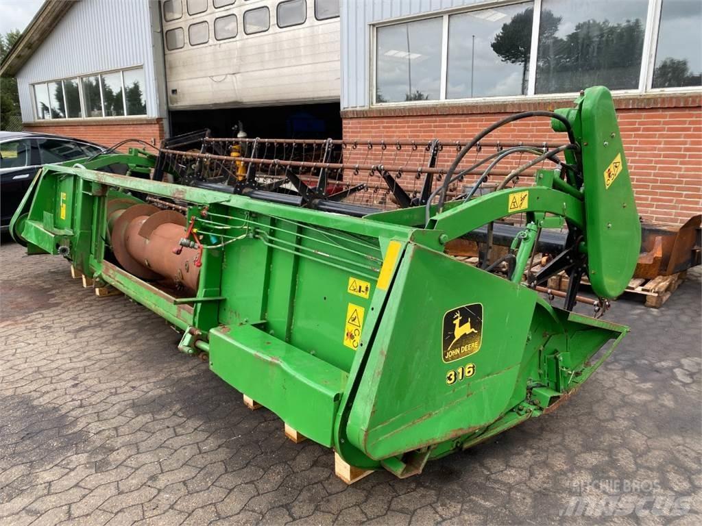 John Deere 16 ملحقات الحصادات