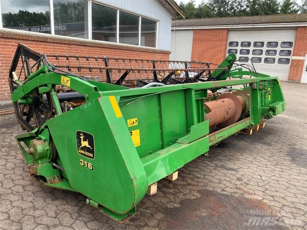 John Deere 16 ملحقات الحصادات