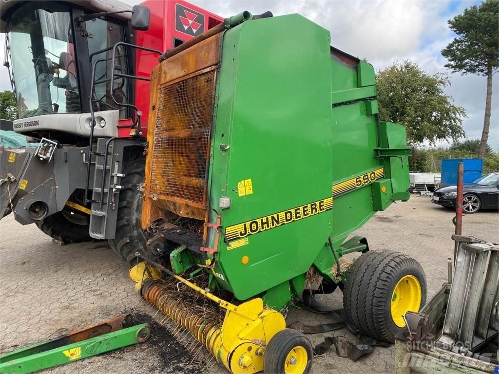 John Deere 590 محزمات مستديرة