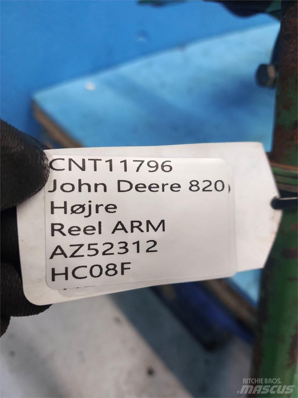 John Deere 820 ملحقات الحصادات