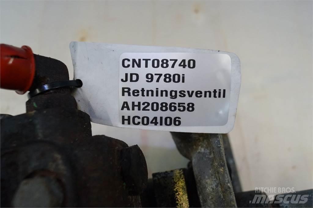 John Deere 9780 هيدروليات