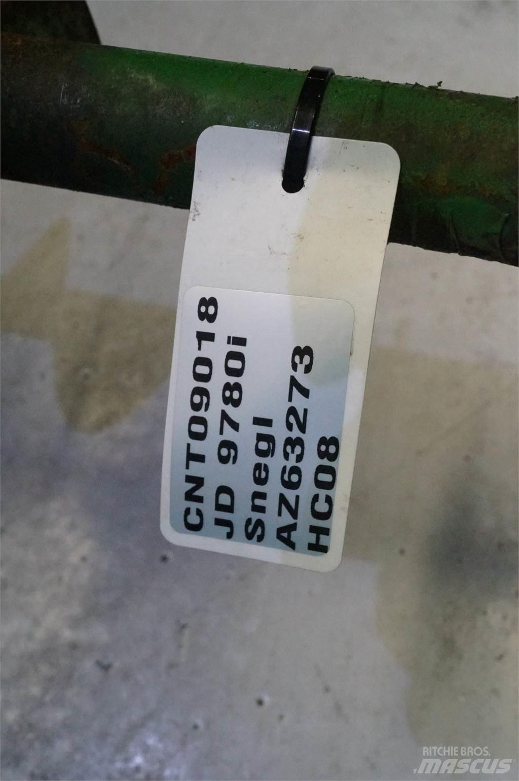 John Deere 9780 ملحقات الحصادات