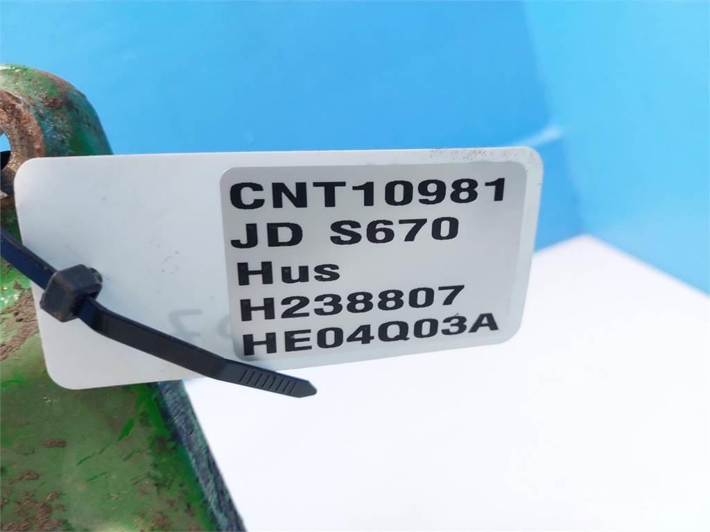 John Deere S670 محركات