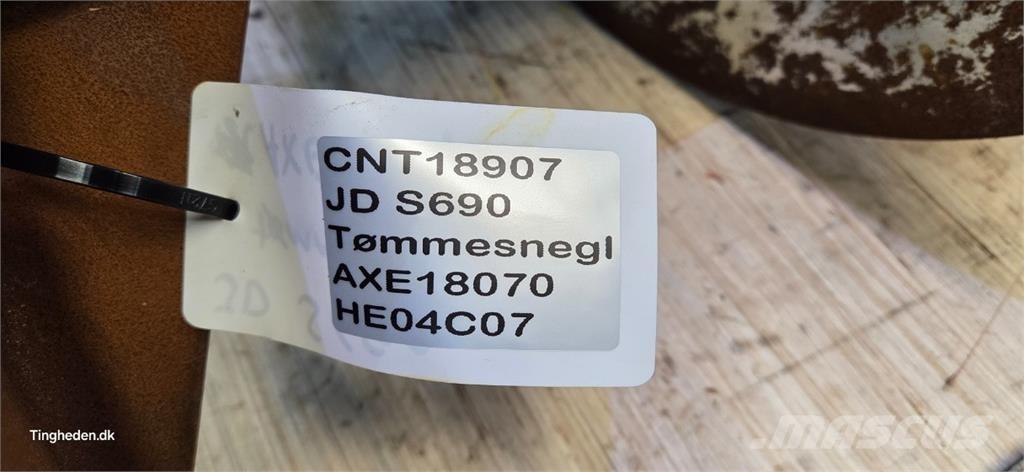 John Deere S690 ملحقات الحصادات