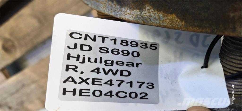John Deere S690 ملحقات الحصادات