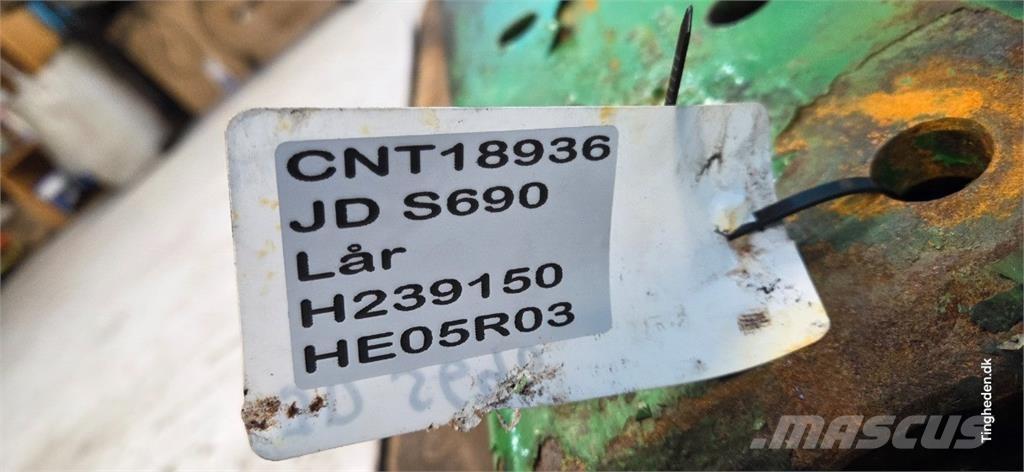 John Deere S690 ملحقات الحصادات