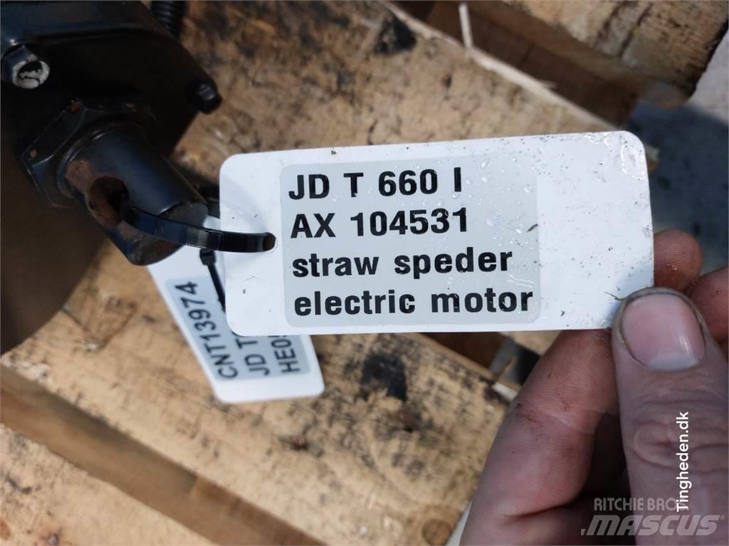 John Deere T660i إلكترونيات
