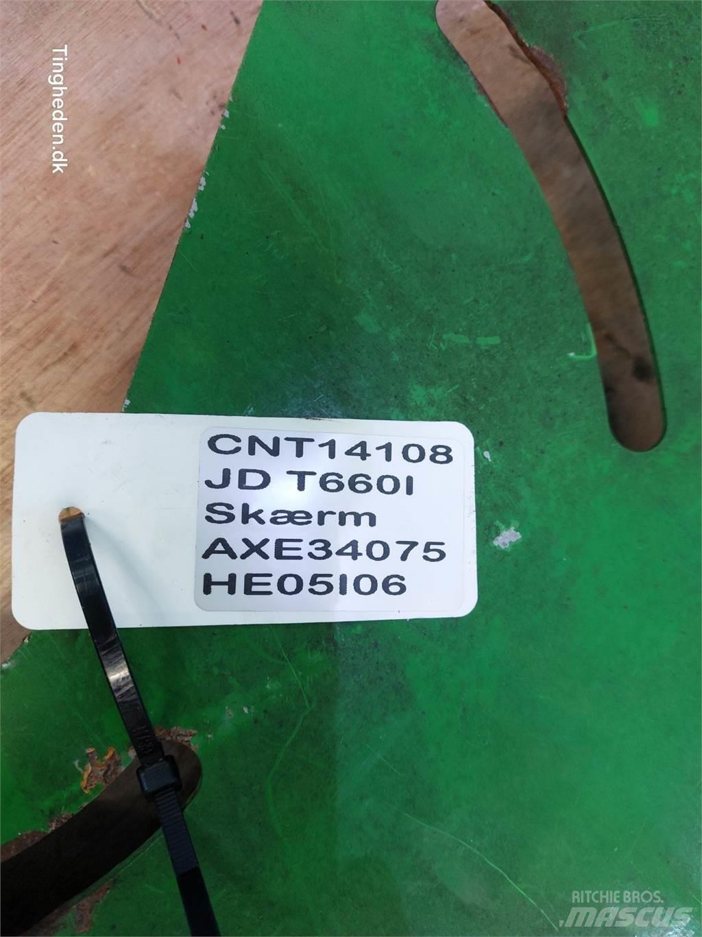 John Deere T660I ملحقات الحصادات