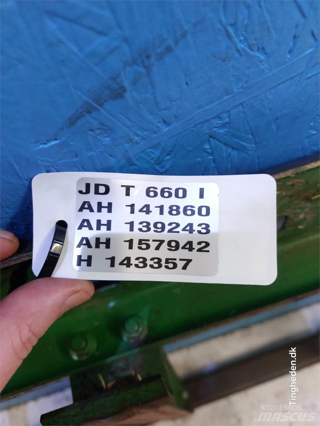 John Deere T660I ملحقات الحصادات