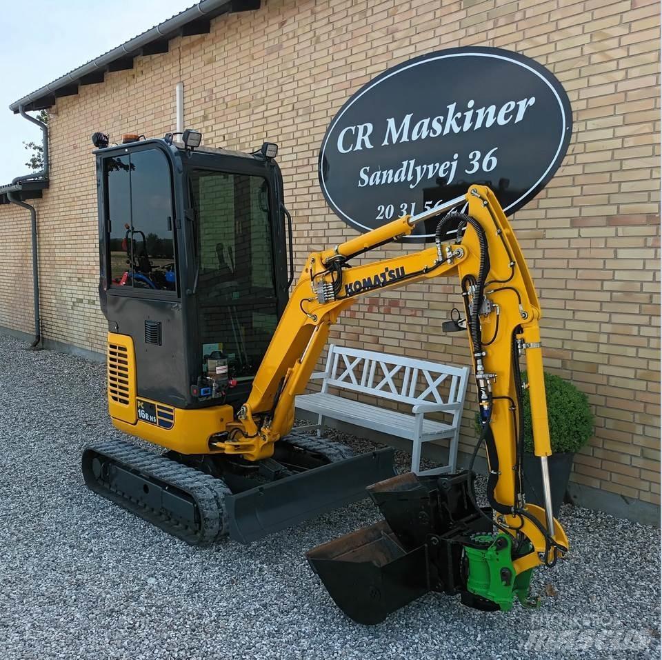 Komatsu pc16r hs حفارات صغيرة أقل من 7 طن (حفارات صغيرة)
