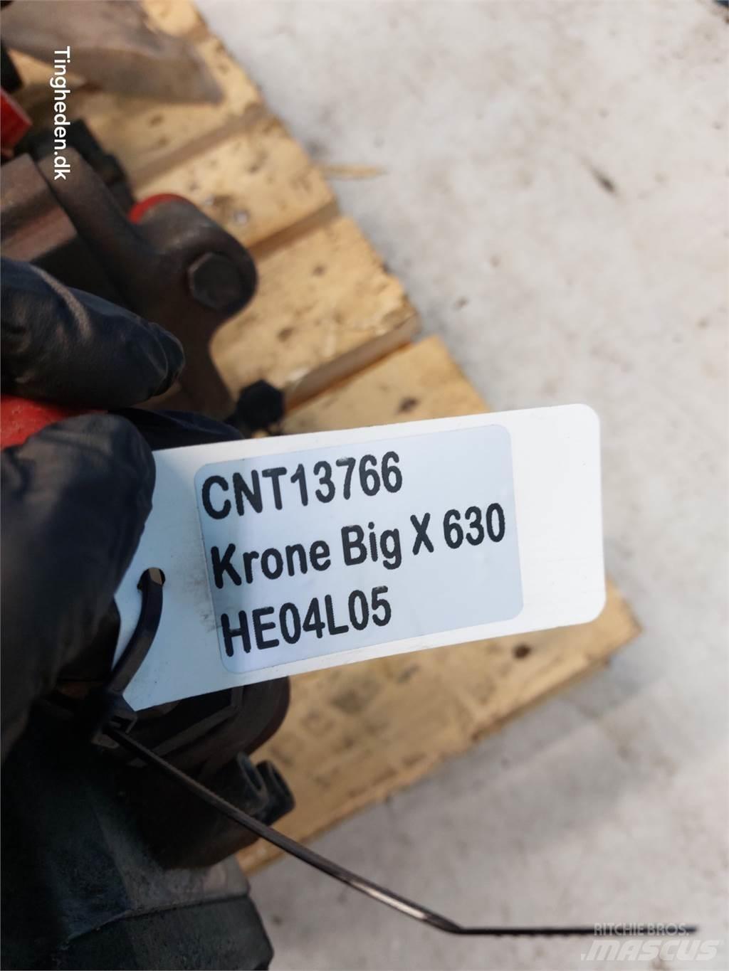 Krone Big X 360 هيدروليات