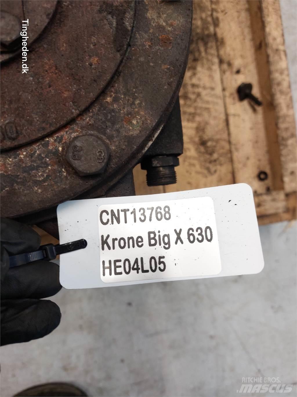Krone Big X 360 هيدروليات