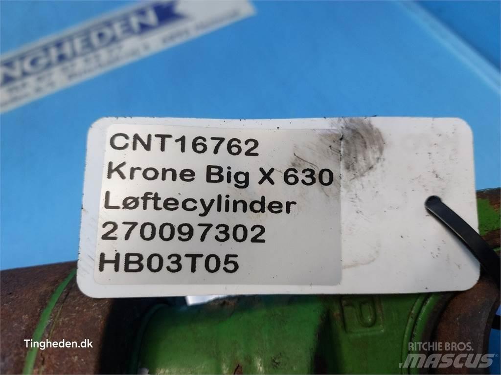 Krone Big X 630 ملحقات ماكينات القش والعلف