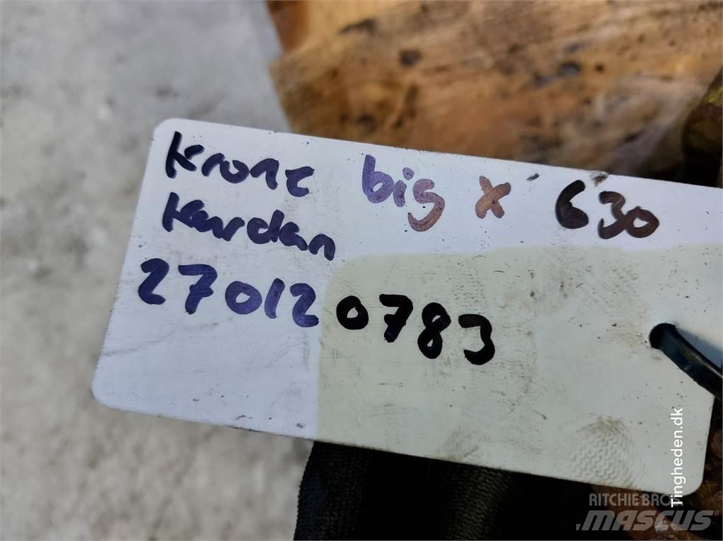 Krone Big X 630 ملحقات ماكينات القش والعلف