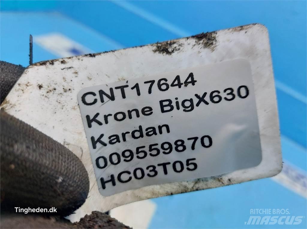Krone Big X 630 ملحقات ماكينات القش والعلف