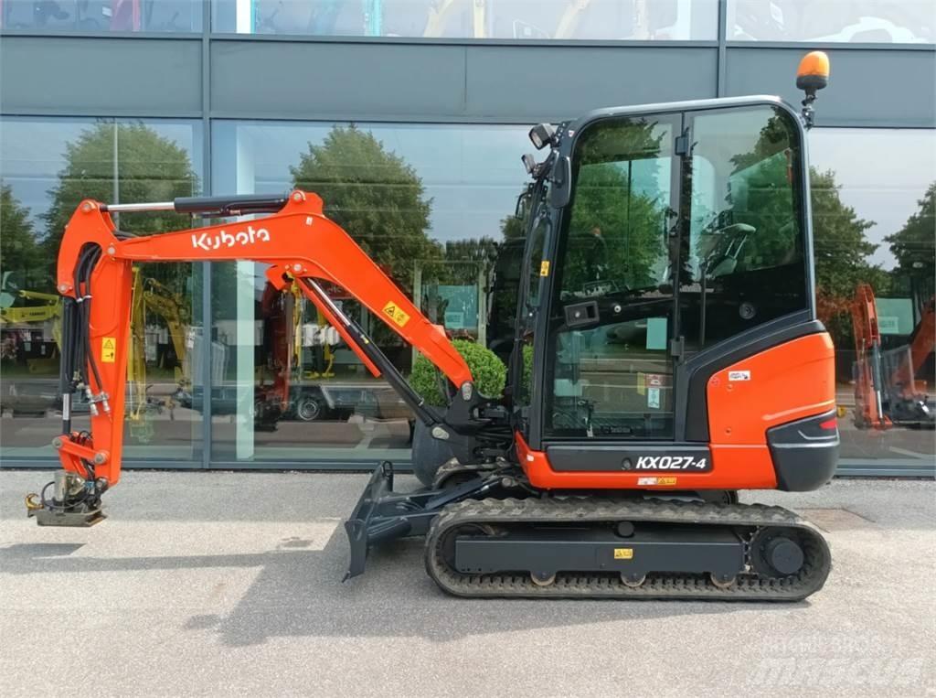 Kubota kx027-4 حفارات صغيرة أقل من 7 طن (حفارات صغيرة)