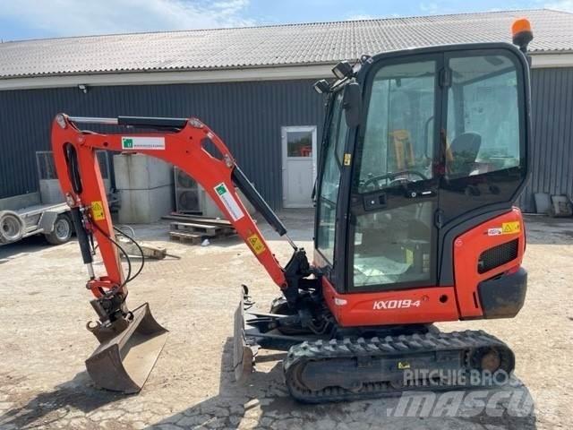 Kubota KX19-4 حفارات صغيرة أقل من 7 طن (حفارات صغيرة)