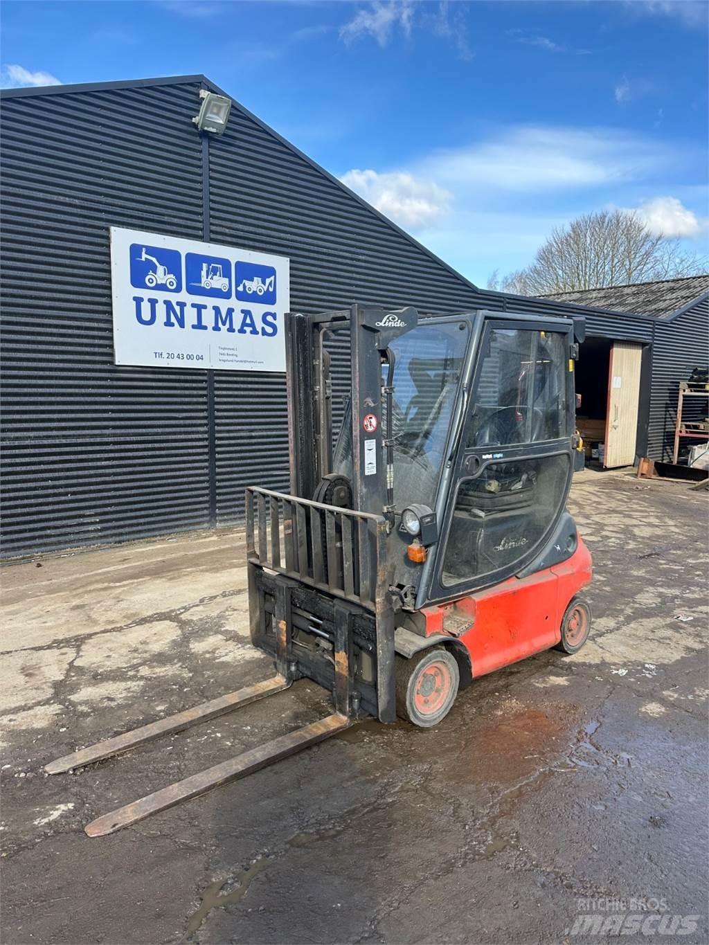 Linde E18 شاحنات ذات رافعات شوكية تعمل بالكهرباء