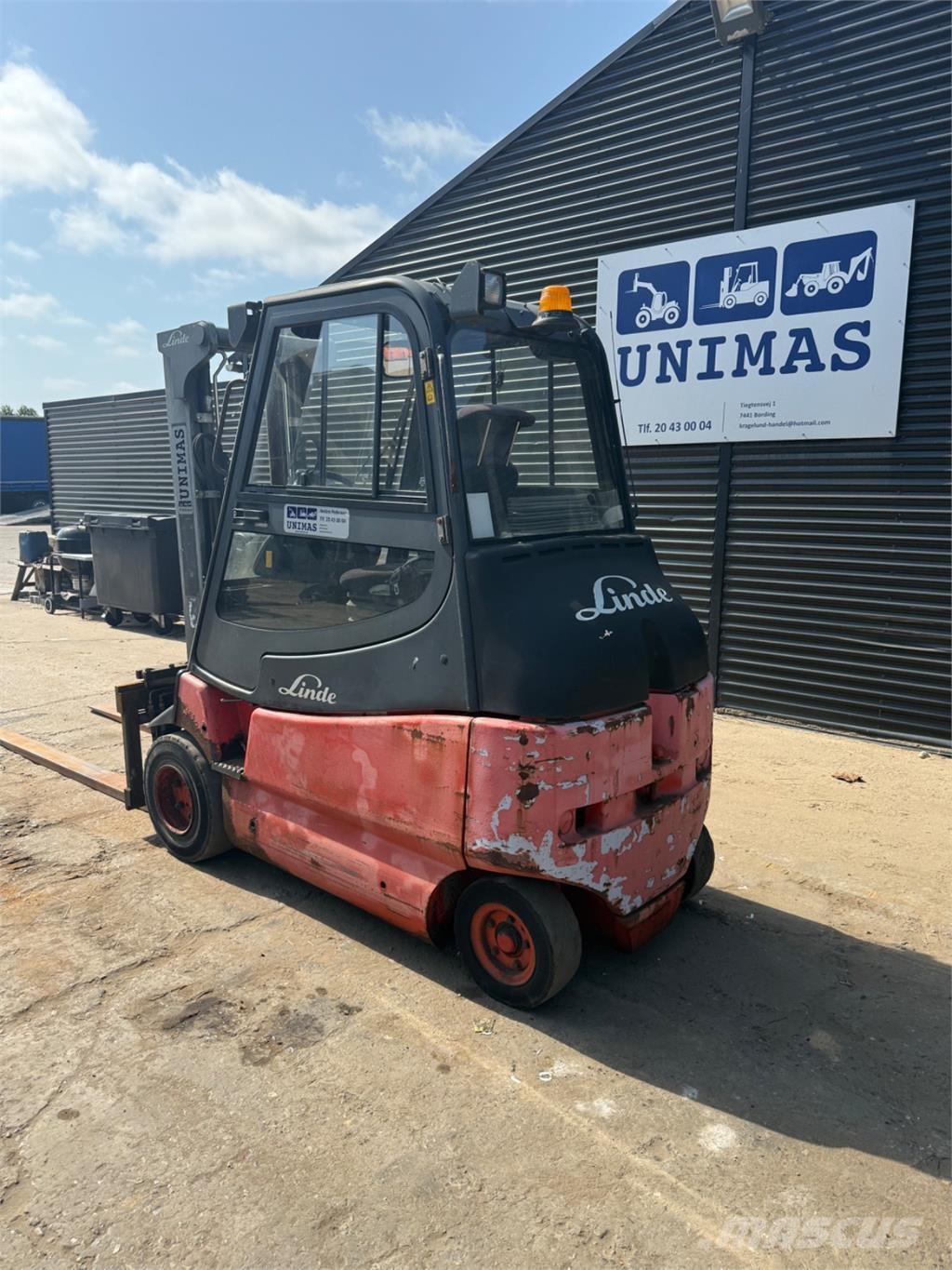 Linde E35 شاحنات ذات رافعات شوكية تعمل بالكهرباء