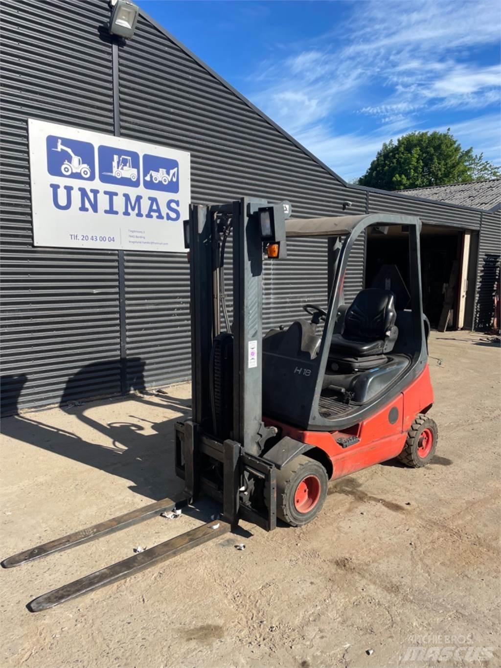 Linde H18T شاحنات LPG