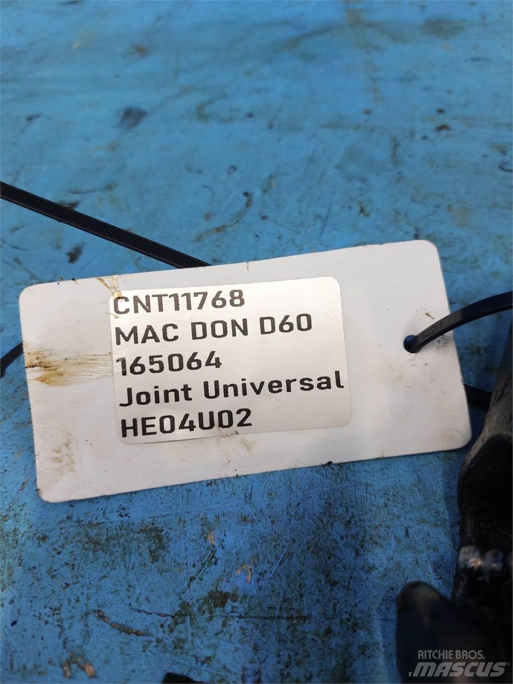 MacDon D60 ملحقات الحصادات