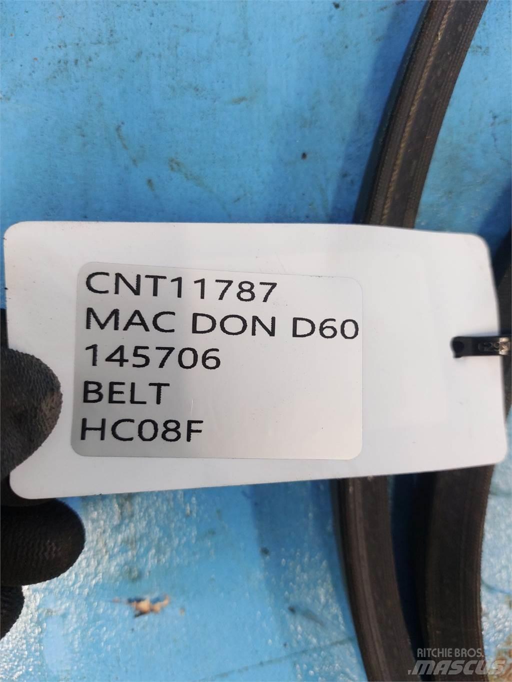 MacDon D60 ملحقات الحصادات