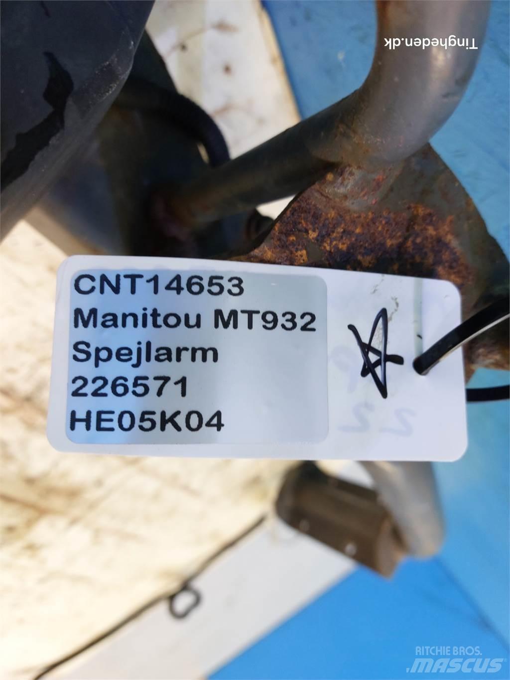 Manitou MT932 دلاء فحص