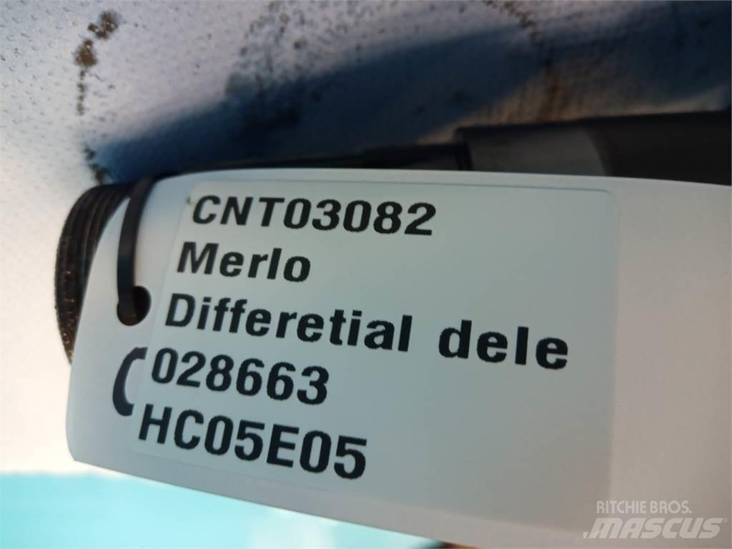 Merlo 40.7 محور العجلة