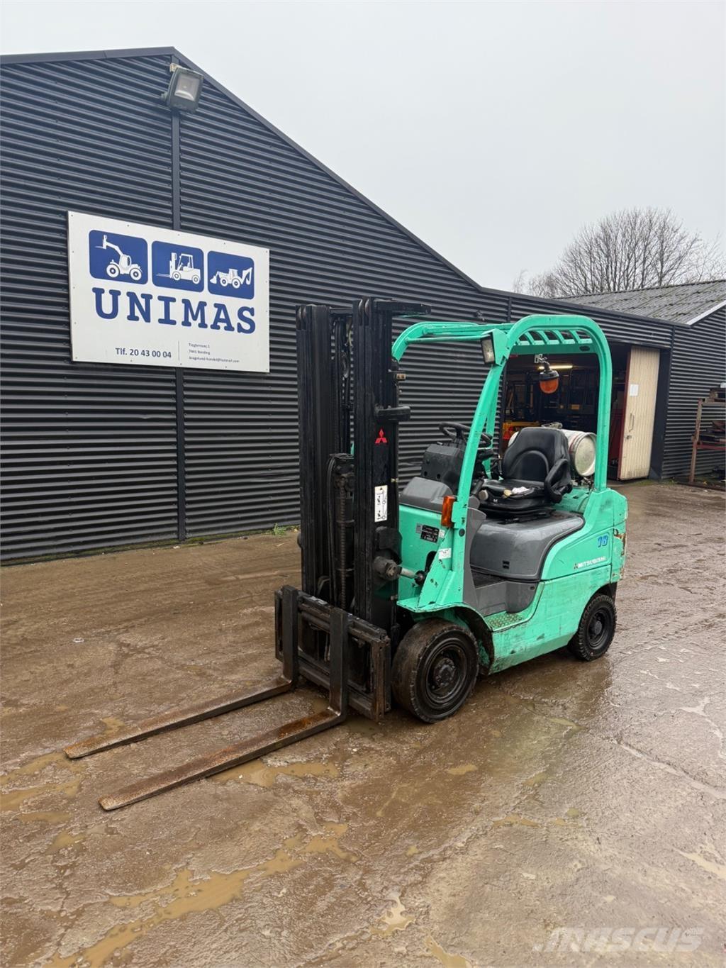 Mitsubishi FG18 شاحنات LPG