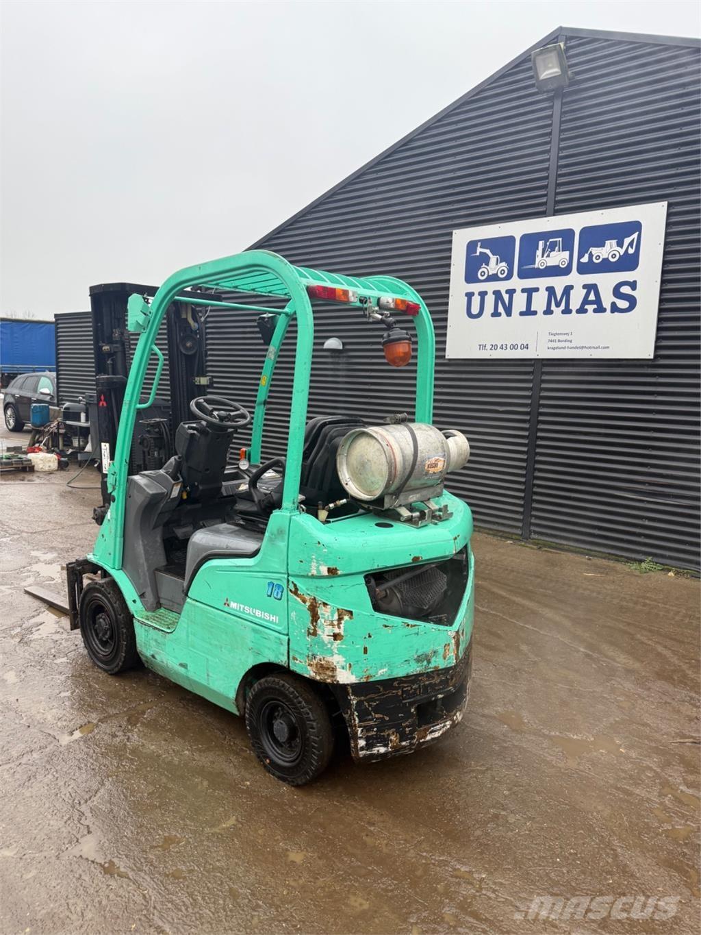 Mitsubishi FG18 شاحنات LPG