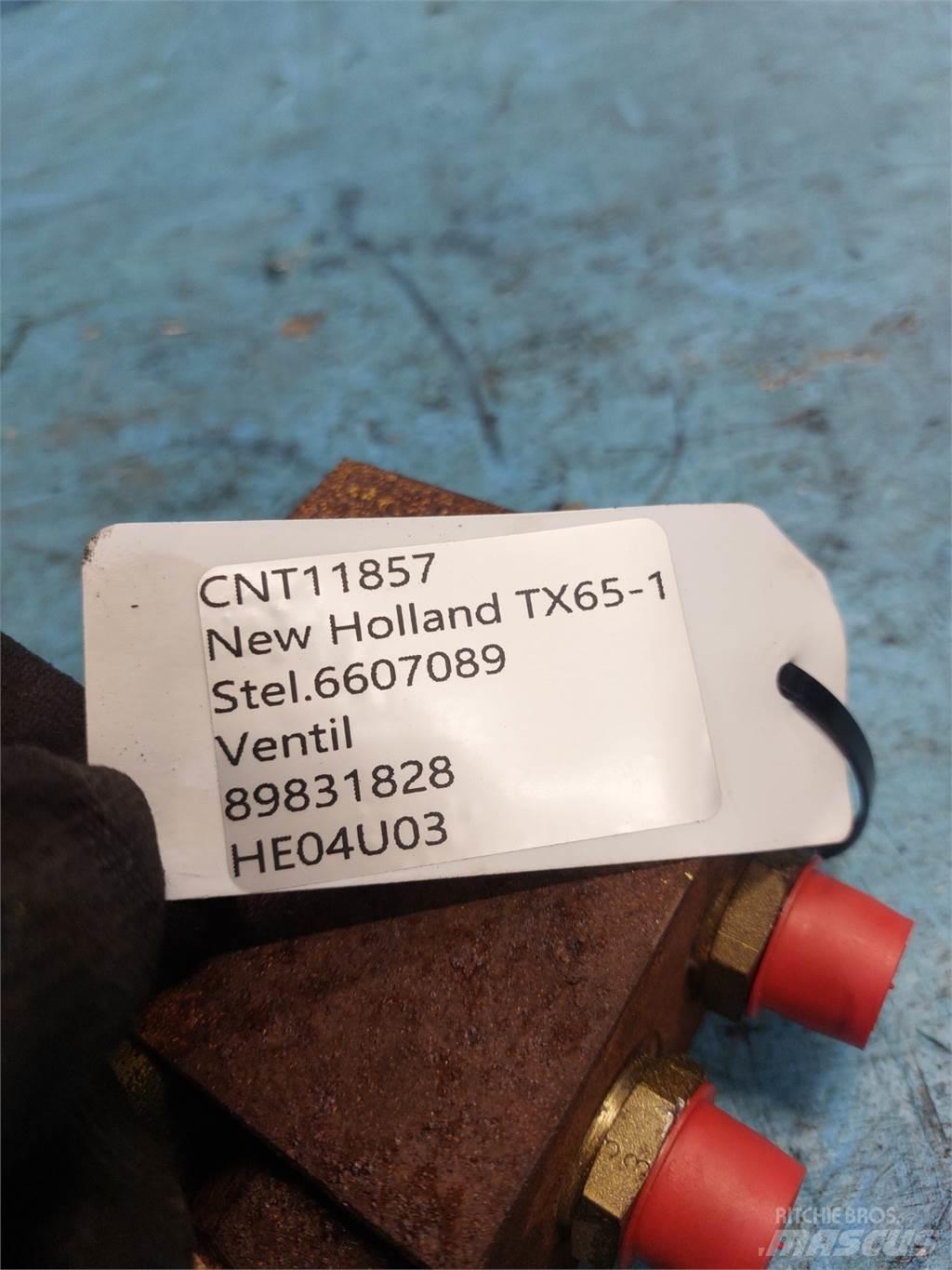 New Holland TX65 هيدروليات