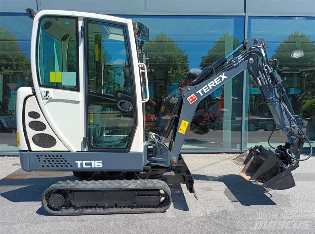 Terex tc16 حفارات صغيرة أقل من 7 طن (حفارات صغيرة)