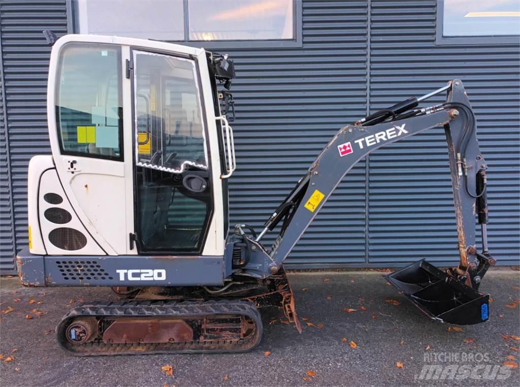 Terex tc20 حفارات صغيرة أقل من 7 طن (حفارات صغيرة)