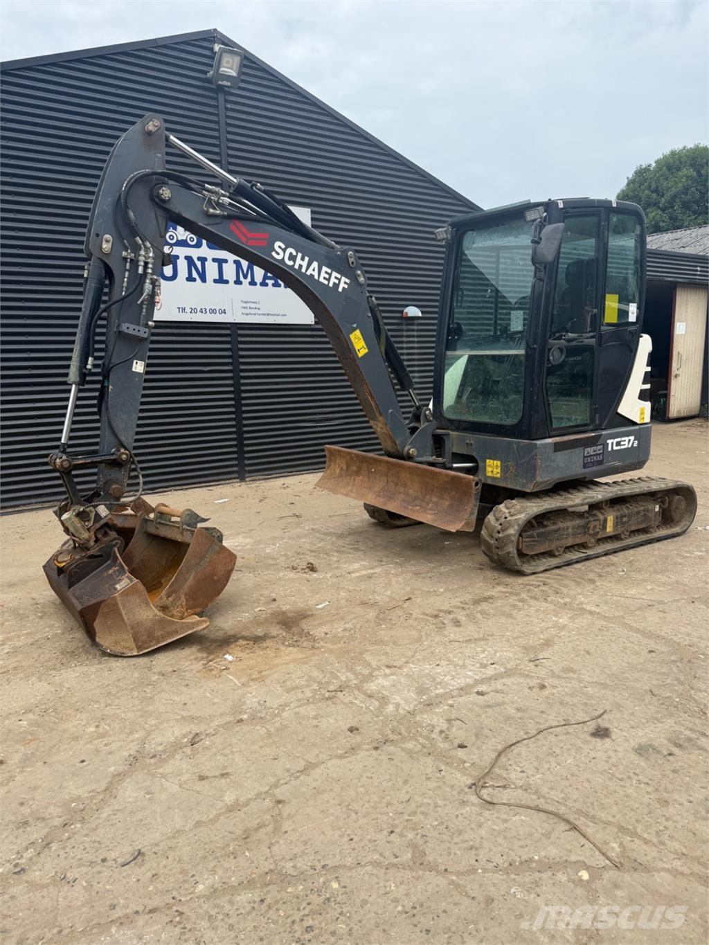 Terex TC37 حفارات صغيرة أقل من 7 طن (حفارات صغيرة)