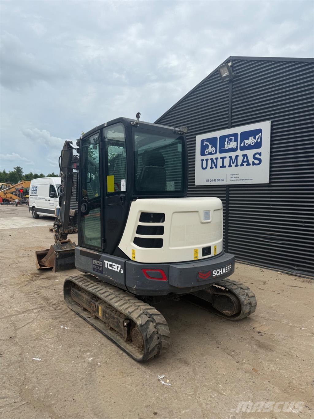 Terex TC37 حفارات صغيرة أقل من 7 طن (حفارات صغيرة)