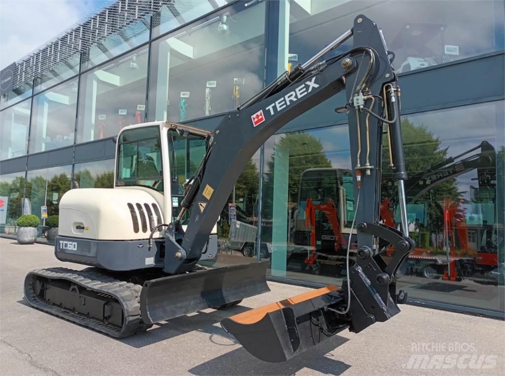 Terex tc60 حفارات صغيرة أقل من 7 طن (حفارات صغيرة)