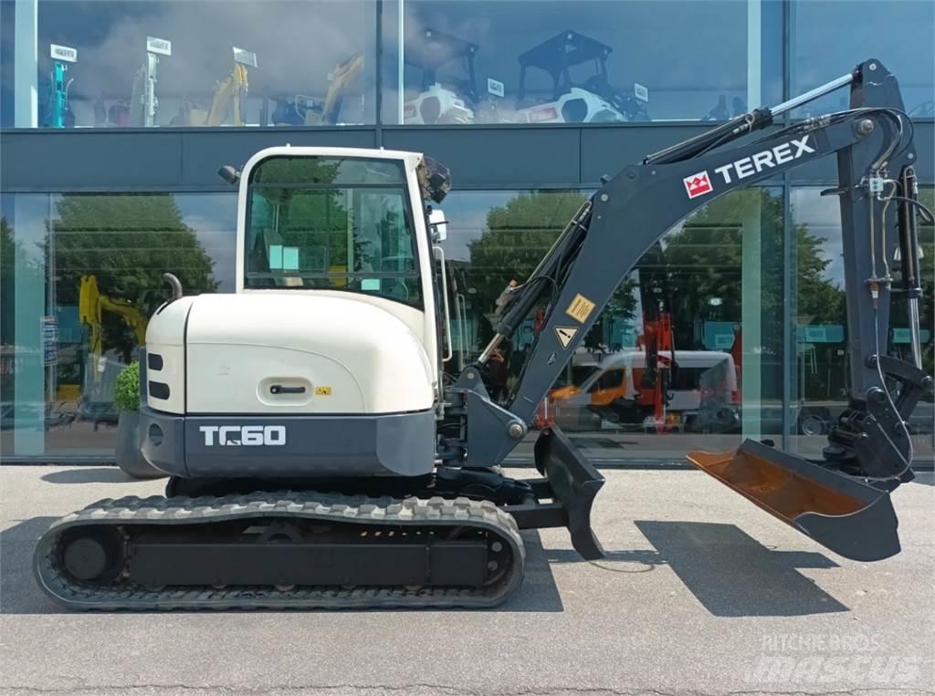 Terex tc60 حفارات صغيرة أقل من 7 طن (حفارات صغيرة)