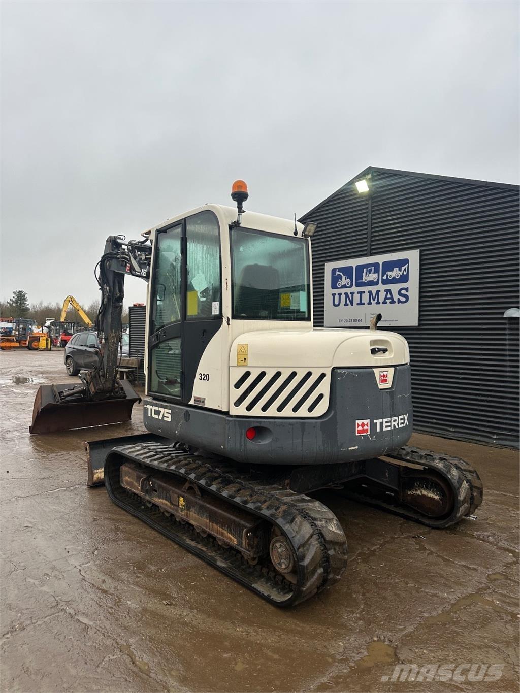 Terex TC75 حفارات زحافة