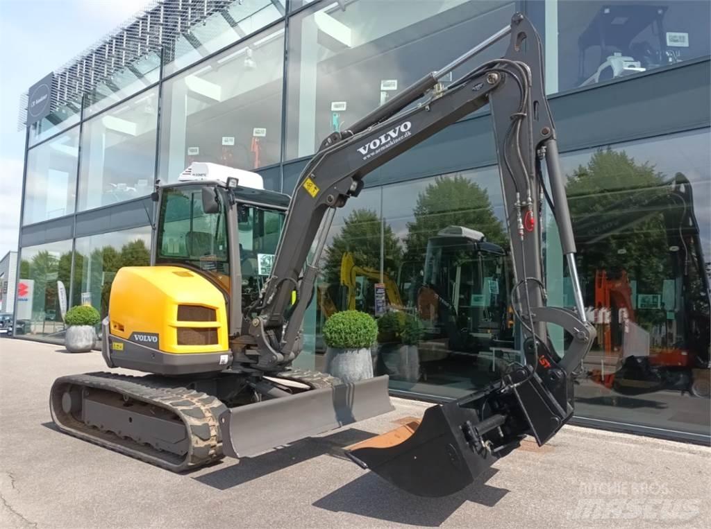 Volvo ecr50d حفارات صغيرة أقل من 7 طن (حفارات صغيرة)