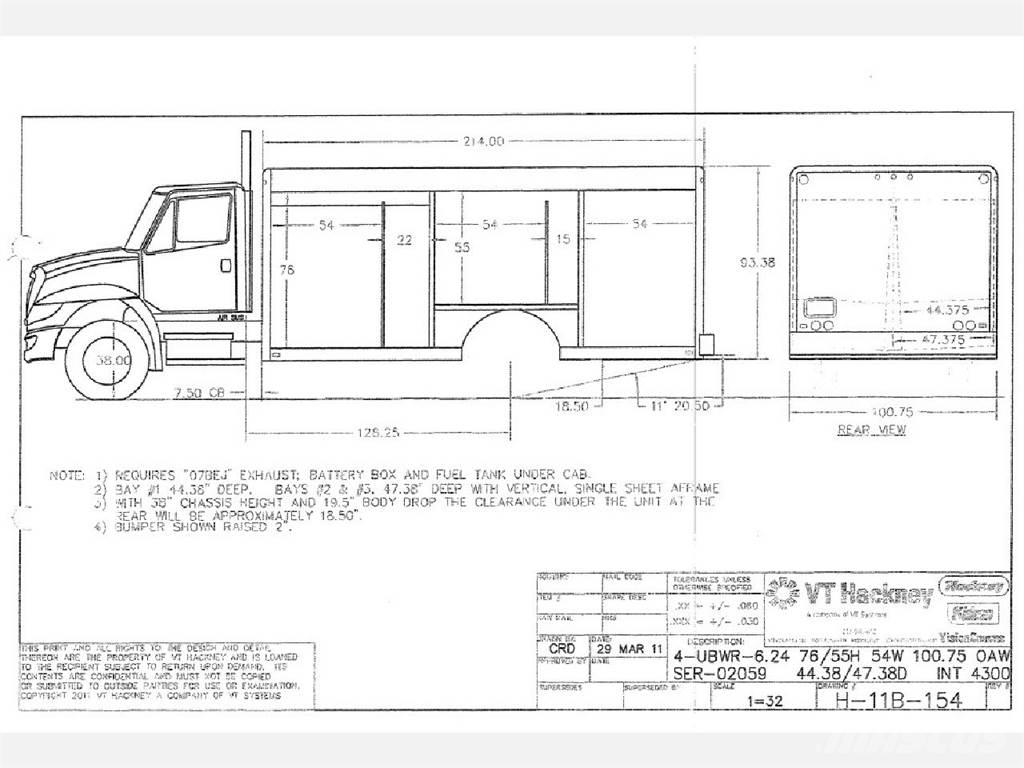 Freightliner M2 شاحنات نقل المشروبات