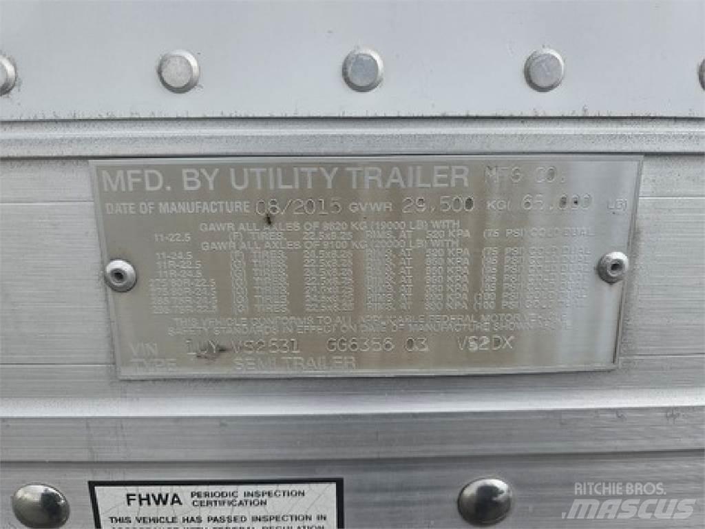 Utility VS2DX 53' مقطورات ذات هيكل صندوقي