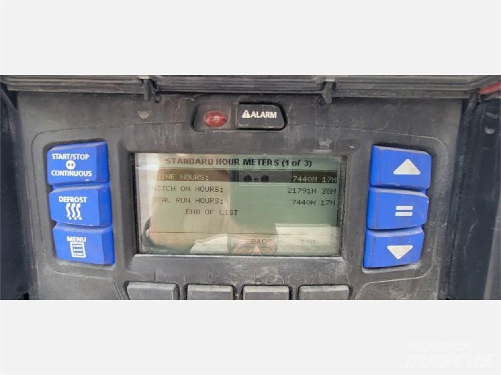 Wabash Reefer نصف مقطورات بدرجة حرارة قابلة للضبط