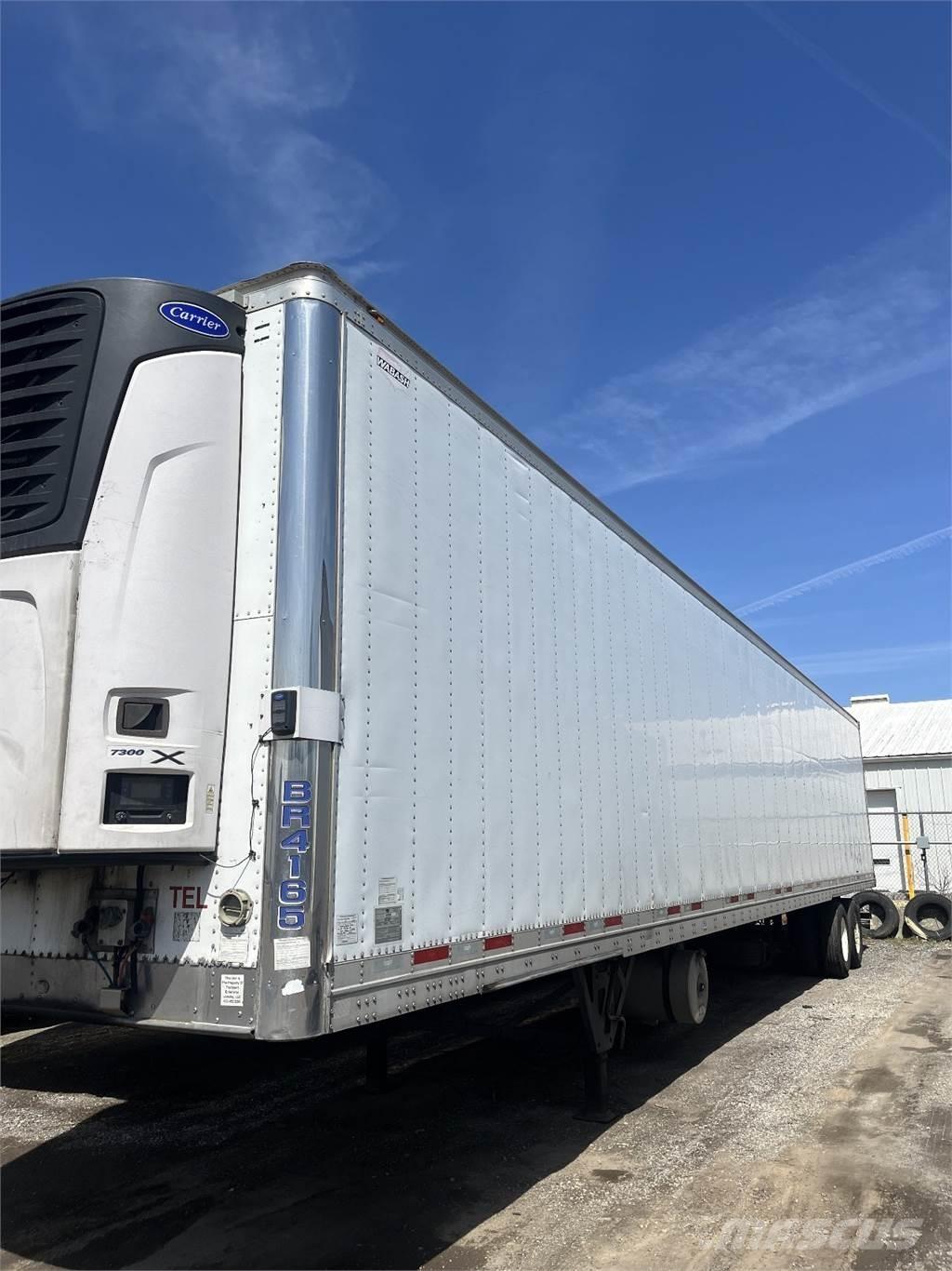 Wabash Reefer 53' نصف مقطورات بدرجة حرارة قابلة للضبط