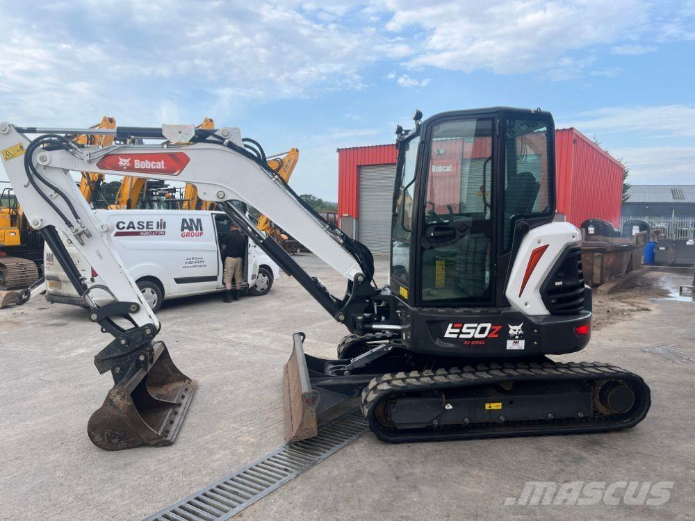 Bobcat E50z حفارات زحافة