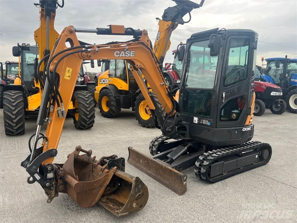 CASE CE CX26 حفارات زحافة